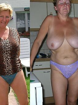 moms dressed coupled with undressed