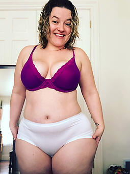 mature ladies in lingerie in public