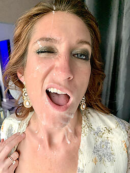 Bohemian porn old lady facial